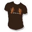 Guns  Shirt  Brown - Men Modell: STSCK072