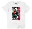 Goldorak 1975 T-Shirt - Japanese Anime Graphic Tee Shirt white Modell: gr-goldorak-white