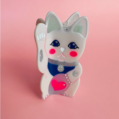 Maneki Lucky Cat - Haarklammer